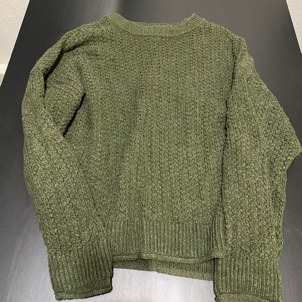 Green oversized sweater size XL